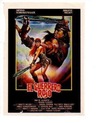 V48655: El guerrero rojo con Arnold Scharzenegger