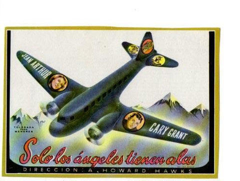 V48721: Solo los angeles tienen alas con Gary Grant y Jean Arthur