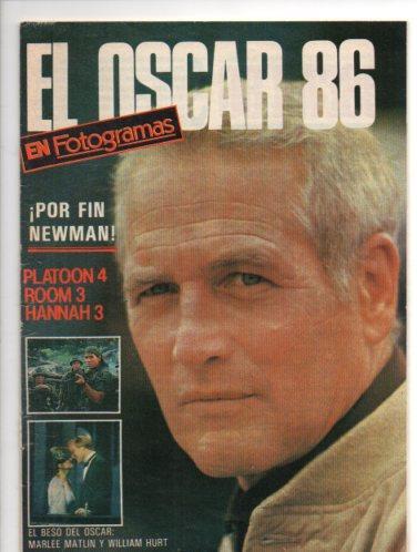 V48725: Suplemento Oscar 1986 revista Fotogramas