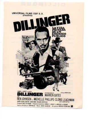 V48699: Dillinger con Ben Johnson