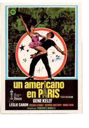 V48700: Un Americano en Paris con Gene Kelly y Leslie Caron
