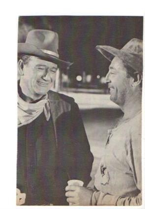 V48703: John Wayne y Robert Mitchum