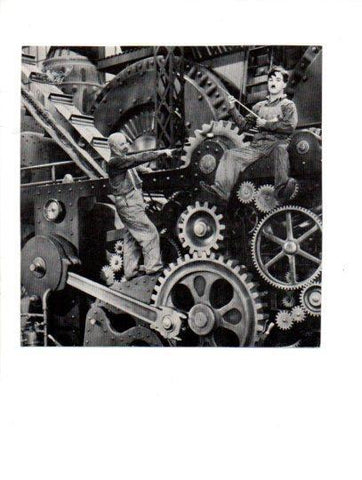 V48708: Charles Chaplin en Tiempos Modernos