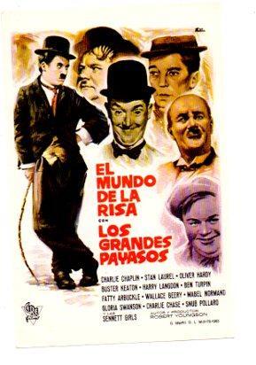 V48590: El mundo de la risa con Charlie Chaplin cartel de la pelicula