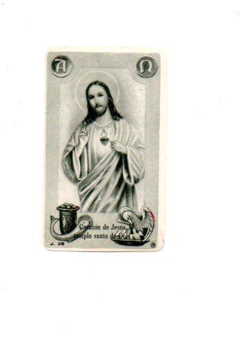 V48560: Estampa religiosa de Jesus nº 25 de Casa Bañeres