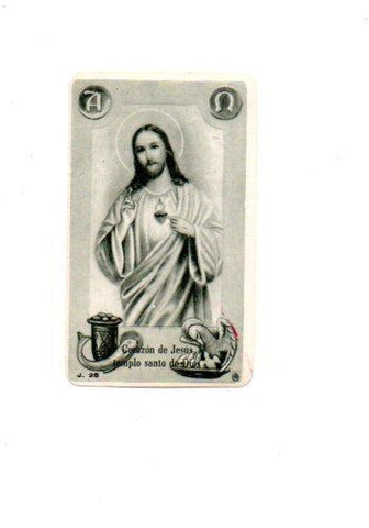 V48560: Estampa religiosa de Jesus nº 25 de Casa Bañeres