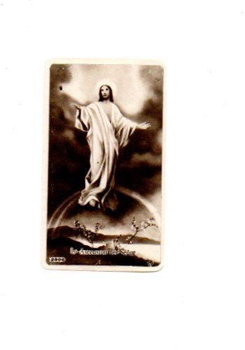 V48562: Estampa religiosa La Ascension del Señor nº 2996 de Casa Bañeres