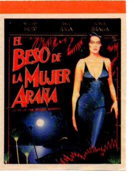 V48629: El beso de la mujer araña con William Hurt, recorte cartel pelicula