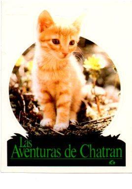 V48614: Las aventuras de Chatran adhesivo troquelado