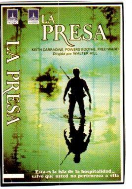 V48622: La Presa recorte cartel pelicula con Keith Carradine