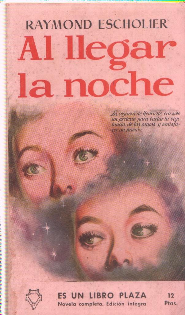 Libro Plaza numero 054: Al llegar la noche