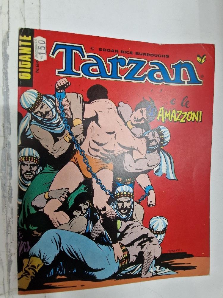 Tarzan gigante numero 24 - Tarzan e le amazzoni di Burne Hogarth