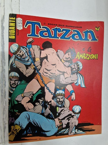 Tarzan gigante numero 24 - Tarzan e le amazzoni di Burne Hogarth