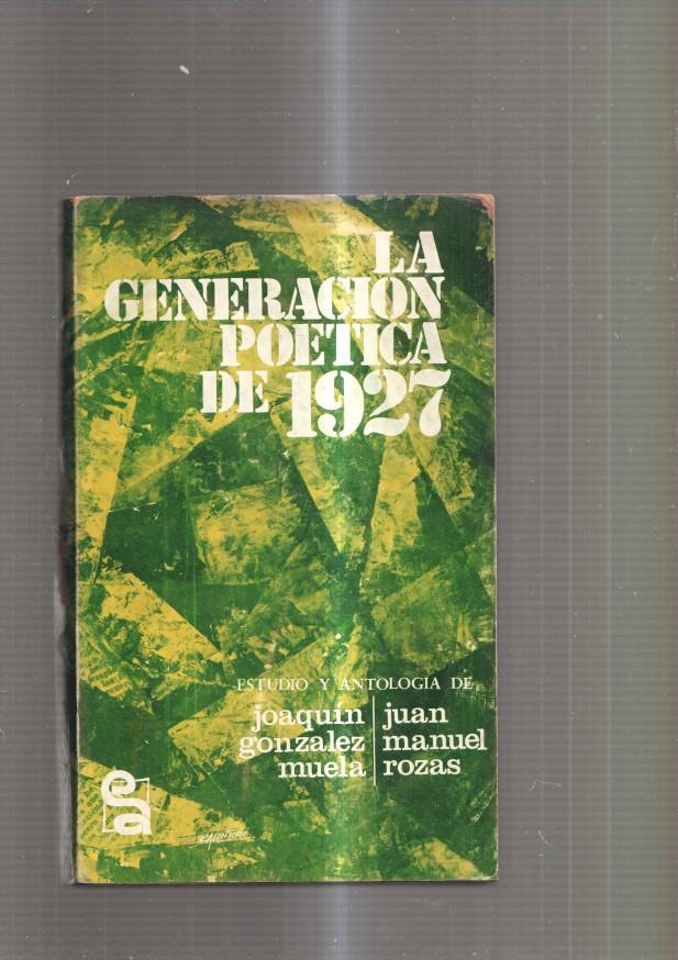 La generacion poetica de 1927