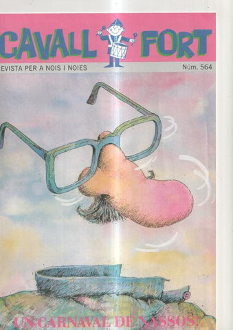 Cavall Fort numero 564, 1986: Un carnaval de nassos- Una aventura de Jan i Tren-