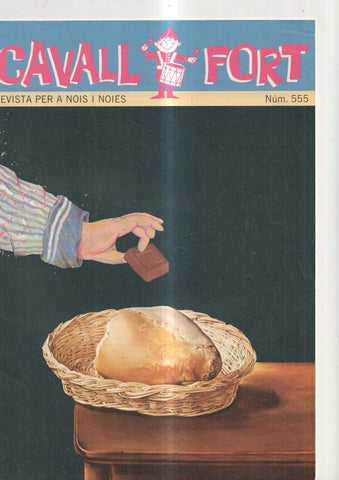 Cavall Fort numero 555, 1985: Allo que passa- Una aventura de Jan i Trencapins. 