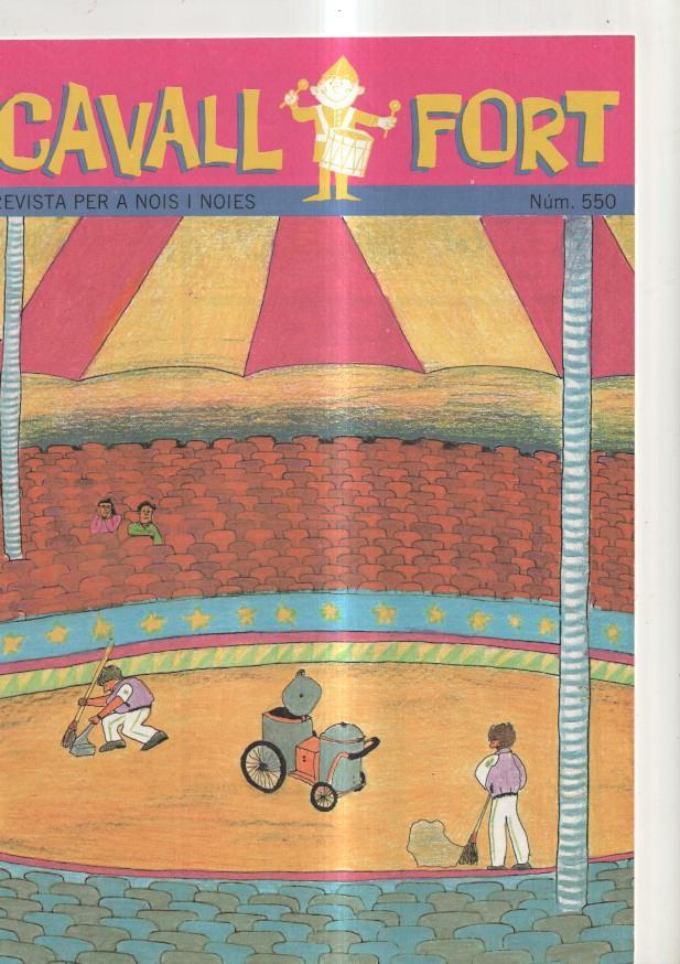 Cavall Fort numero 550, 1985: Allo que passa- II concurs de portades de cavall