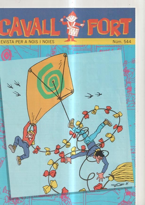 Cavall Fort numero 544, 1985: Allo que passa- La gran barrufesta- Per Sant Jordi 