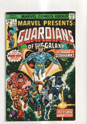 Marvel: Marvel Comics Group: Marvel Presents vol 1 numero 03: Guardians of the Galaxy