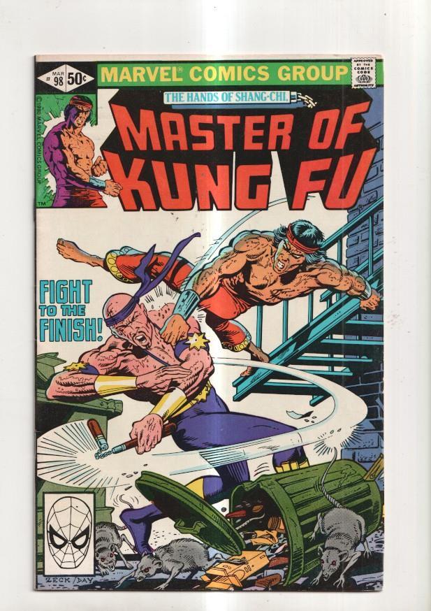 Marvel: Marvel Comics Group:  Master of Kung Fu vol 1 numero 98