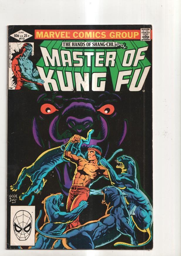 Marvel: Marvel Comics Group:  Master of Kung Fu vol 1 numero 113