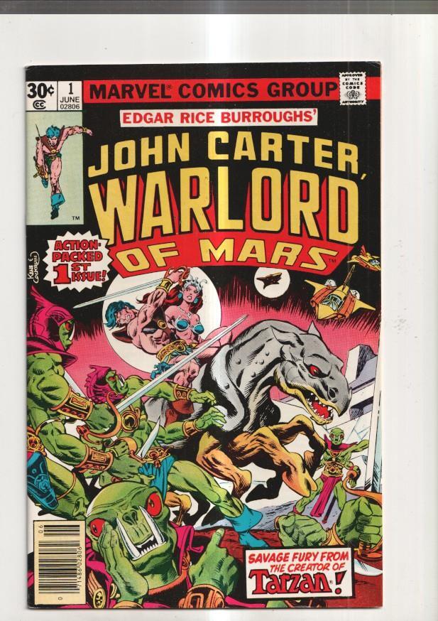 Marvel: Marvel Comics Group vol 1 numero 1: John Carter, Warlord of Mars