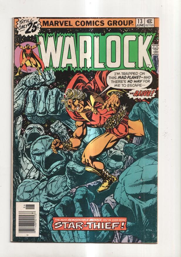 Marvel: Marvel Comics Group: Warlock vol 1 numero 13
