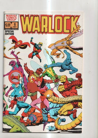 Marvel: Marvel Comics Group, Special edition: Warlock vol 1 numero 06