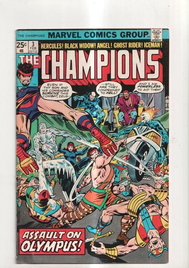 Marvel: Marvel Comics Group: The Champions vol 1 numero 03