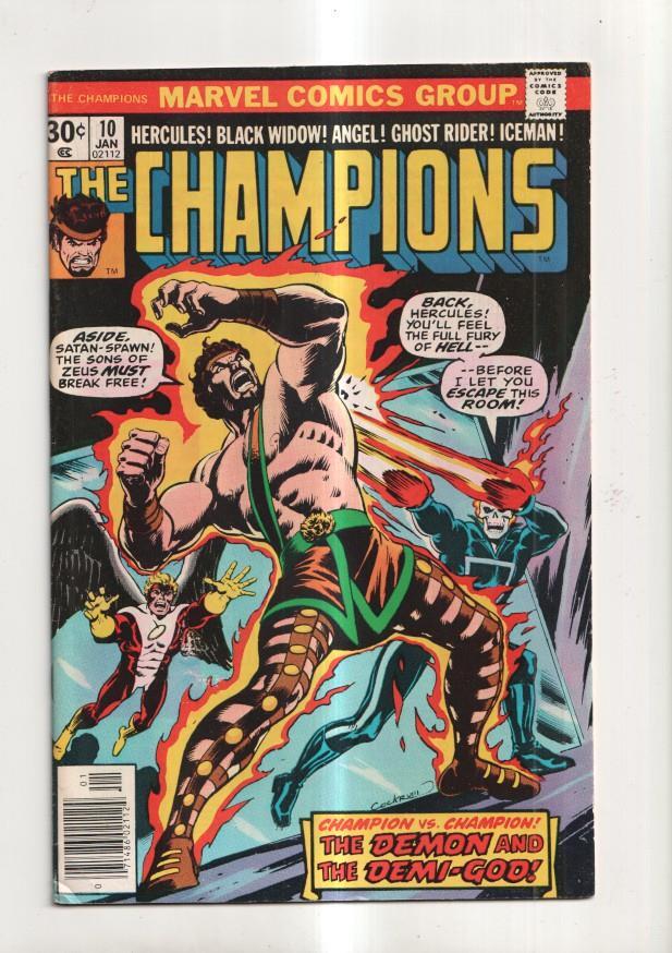 Marvel: Marvel Comics Group: The Champions vol 1 numero 10