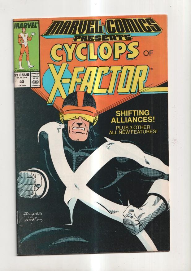 Marvel: Marvel Comics Presents: Cyclops of X-Factor vol 1 numero 22