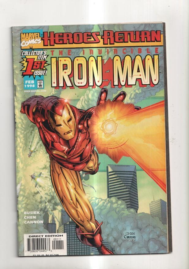 Marvel: Irons Mans vol 3 (Heroes Return) numero 1