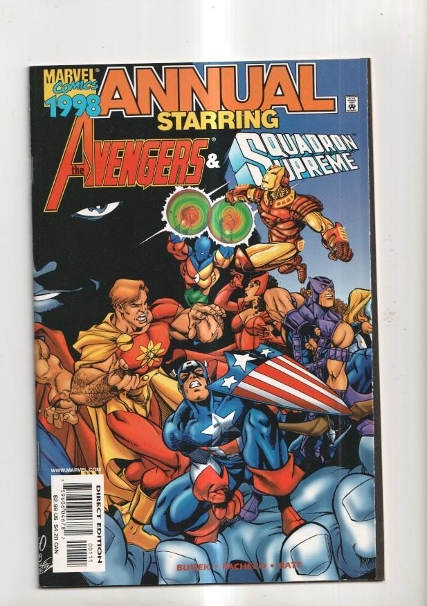 Marvel: Avengers / Squadron Supreme especial 1998