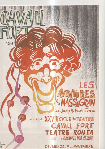 Cavall Fort numero 438, 1980: Les aventures d en Massagran- XXVIII cicle de tea-