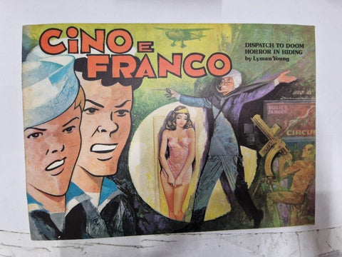 Collana Yellow Kid num 2: Cino e Franco. Daily strips 5.4 al 22.5.1943 - Dispatch to doom, Horror in hiding