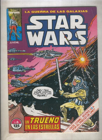 Planeta: La Guerra de las Galaxias: Star Wars numero 06 (numerado 1 en trasera)