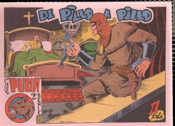 Facsimil: El Puma segunda serie numero 10: De pillo a pillo