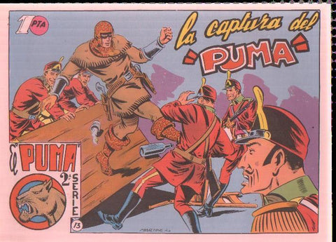 Facsimil: El Puma segunda serie numero 13: La captura del puma