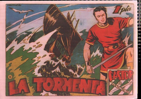 Fanzine: Castor el invencible numero 16: La tormenta