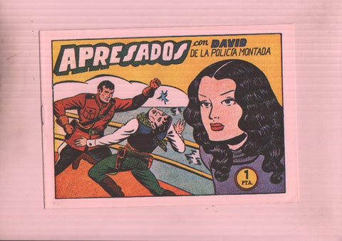 Facsimil: David de la policia montada numero 16: Apresados