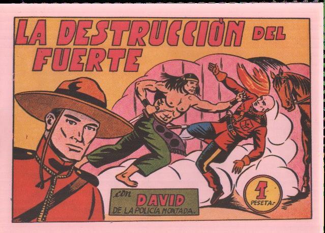 Fanzine: David de la policia montada numero 14: La destruccion del fuerte