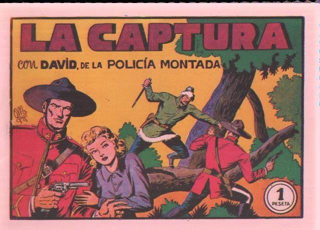 Fanzine: David de la policia montada numero 05: La captura