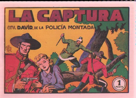 Fanzine: David de la policia montada numero 05: La captura