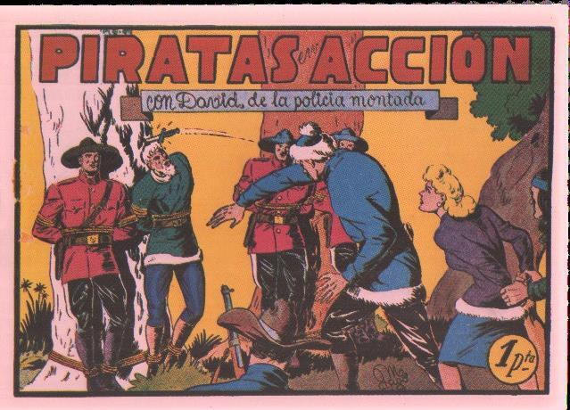 Facsimil: David de la policia montada numero 03: Piratas en accion