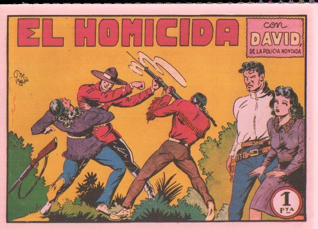 Fanzine: David de la policia montada numero 02: El homicida