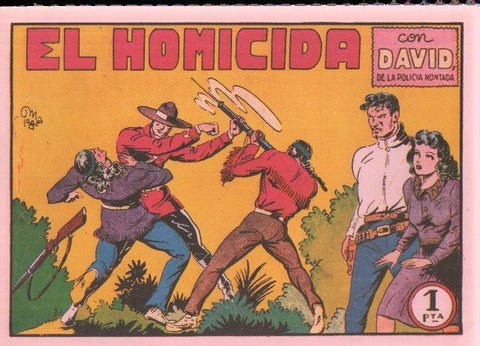 Fanzine: David de la policia montada numero 02: El homicida