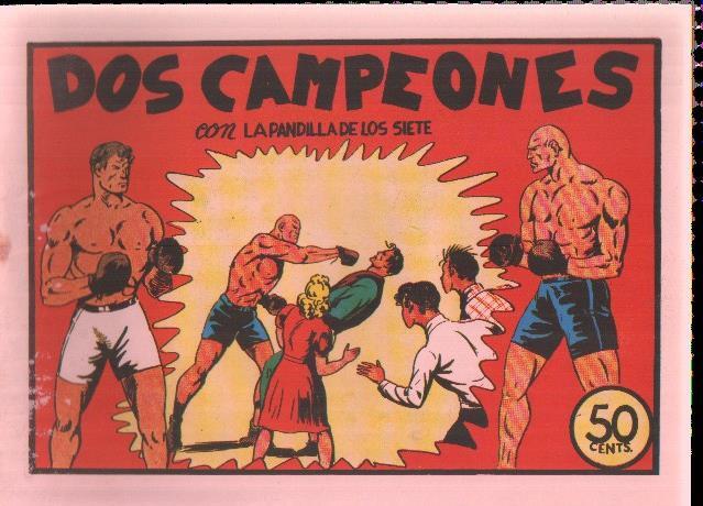 Facsimil: La pandilla de los siete numero 18: Dos campeones