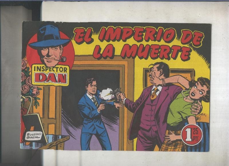Ediciones B: Inspector Dan facsimil numero 26: El imperio de la muerte