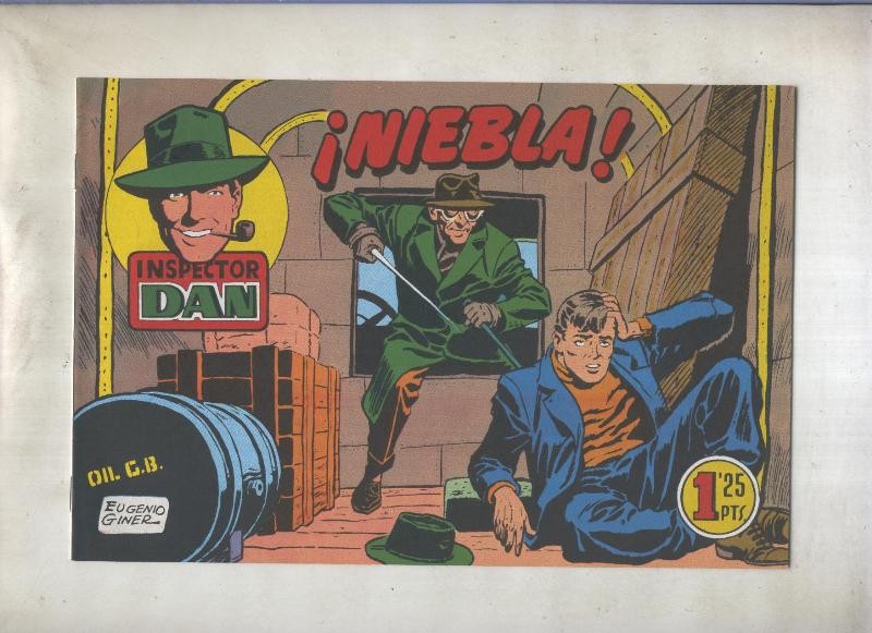 Ediciones B: Inspector Dan facsimil numero 51: Niebla