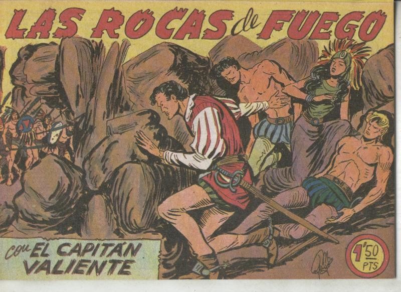 Facsimil: El Capitan Valiente numero 08: las rocas de fuego